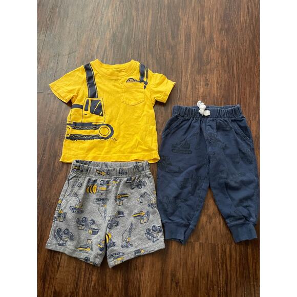 Carter's Other - Carters boys 12 month construction outfit